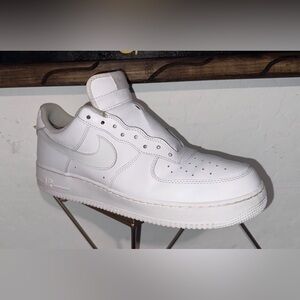Nike Men's White Air Force One Sneakers size 13